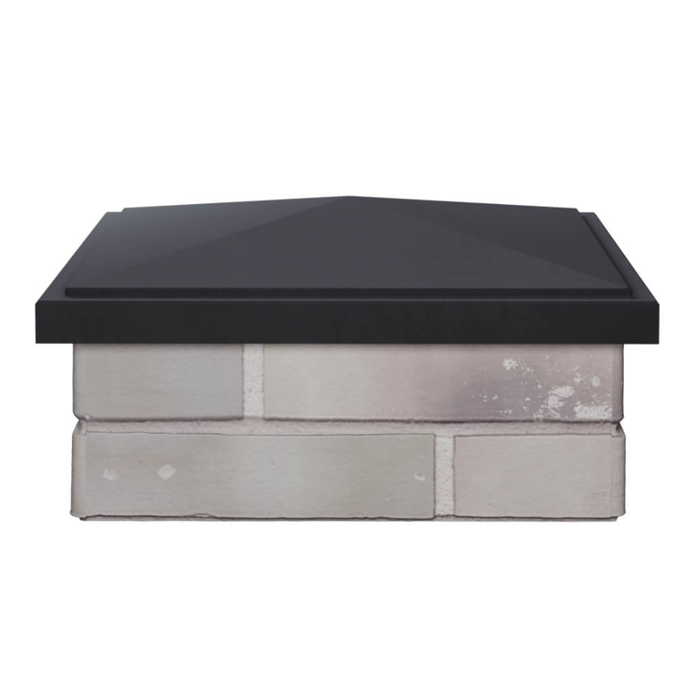 Колпак Zking БонаМоно Серый на столб 1.5х1.5 кирпича (385х385, 400х400мм) Чита фото