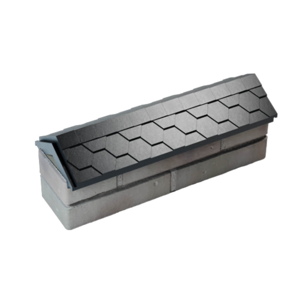 Парапет Zking Эверест Черный с посадкой на 0.5 кирпича (130мм) в Чите фото