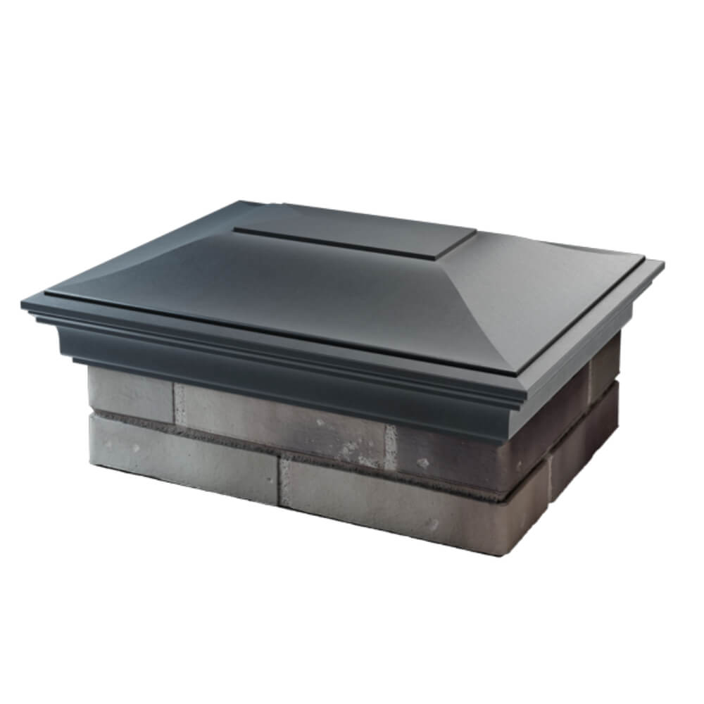 Колпак Zking Монблан Серый на столб 2х1.5 кирпича (515х385мм) в Чите фото