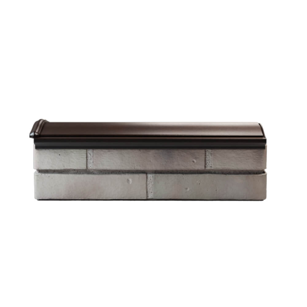 Парапет Zking Монблан Коричневый посадка на 0.5 кирпича (130мм) в Чите фото