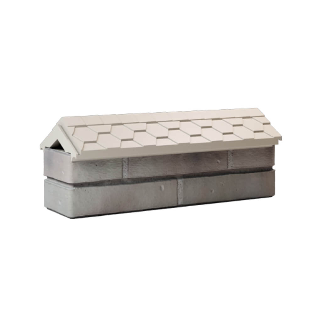 Парапет Zking Эверест Бежевый с посадкой на 0.5 кирпича (130мм) Чита фото