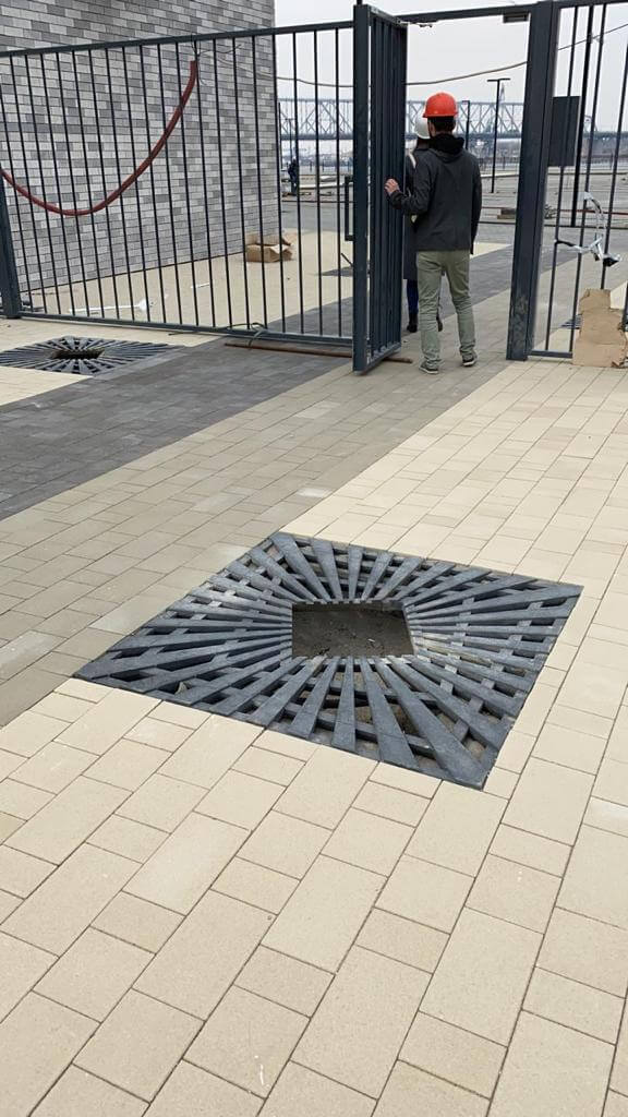 Приствольная решетка для дерева ZKING ATMOSPHERE 1.2х1.2м Черная в Чите фото