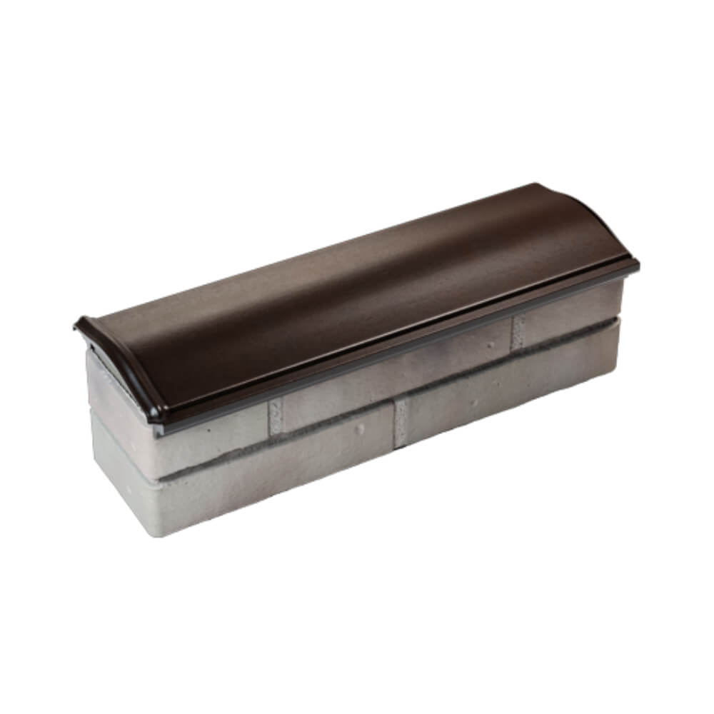 Парапет Zking Монблан Коричневый посадка на 0.5 кирпича (130мм) в Чите фото