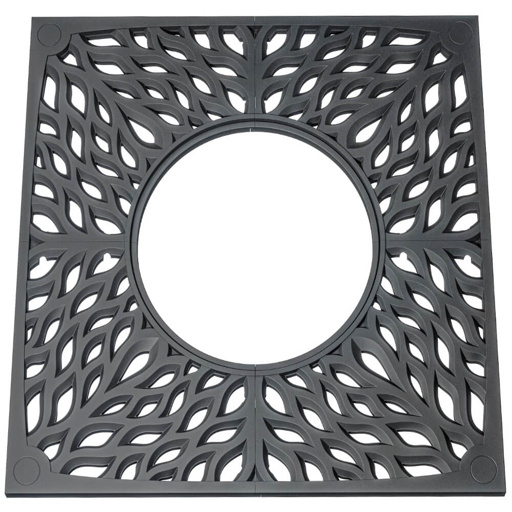 Приствольная решетка для дерева ZKING CRUST 2х2м Черная Чита фото