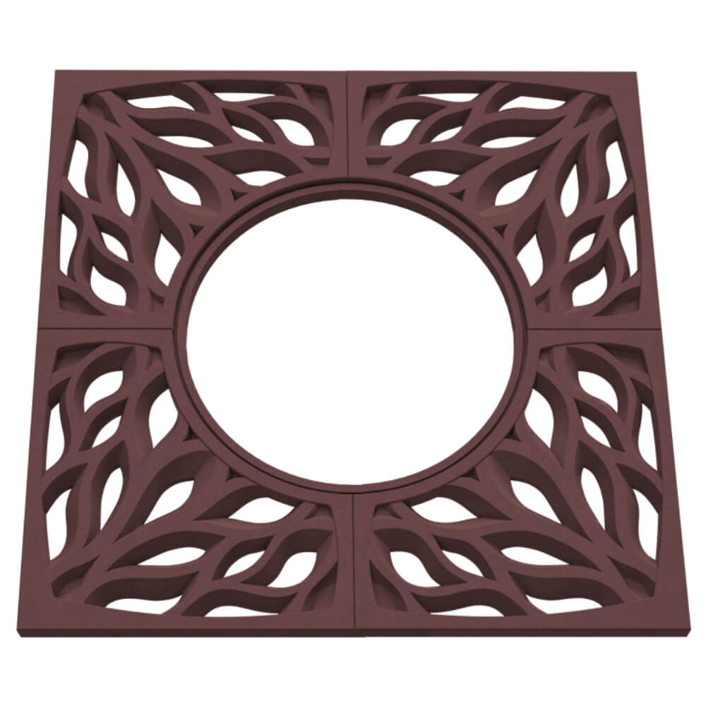 Приствольная решетка для дерева ZKING CRUST 1.2х1.2м Коричневая в Чите фото