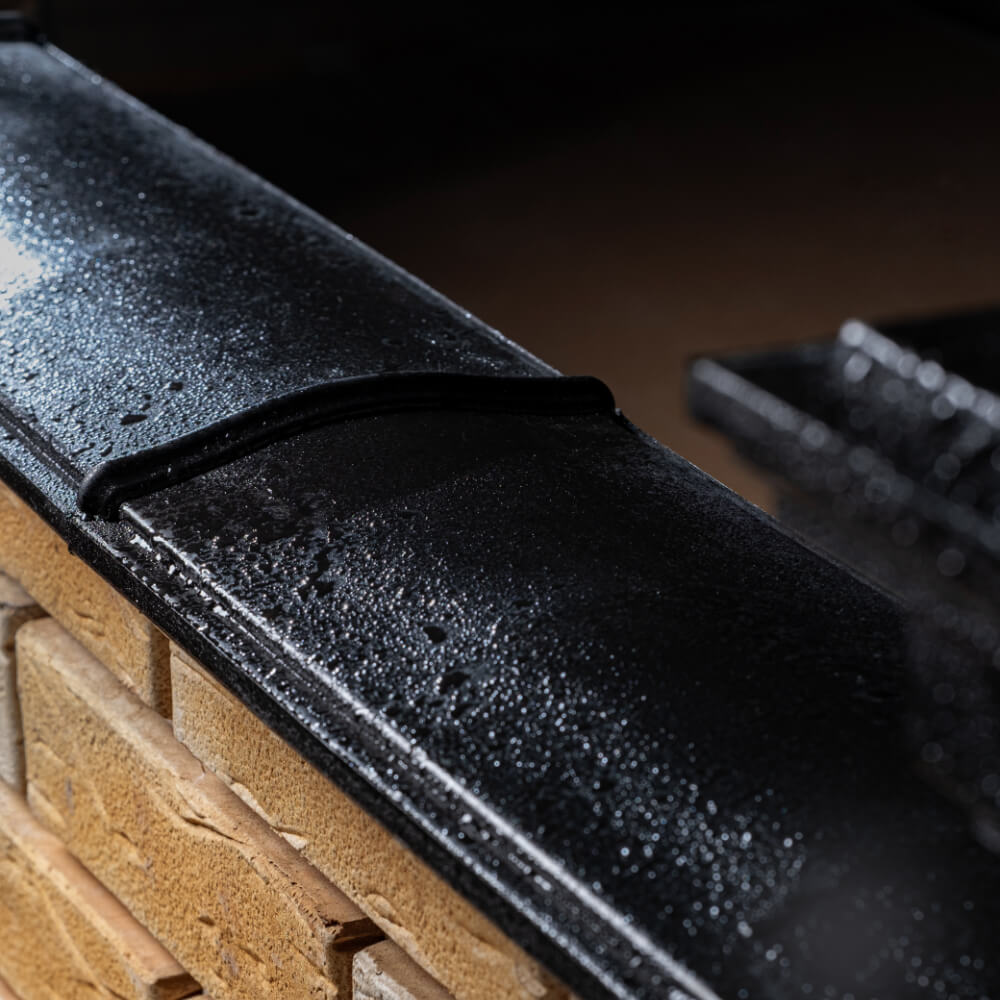 Парапет Zking Монблан Черный посадка на 0.5 кирпича (130мм) в Чите фото