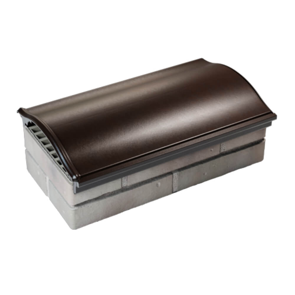 Парапет Zking Монблан Коричневый посадка на 1 кирпич (200/225/255мм) в Чите фото