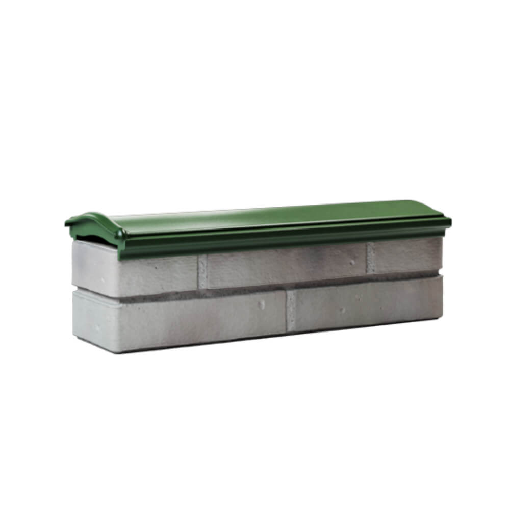 Парапет Zking Монблан Зеленый посадка на 0.5 кирпича (130мм) Чита фото