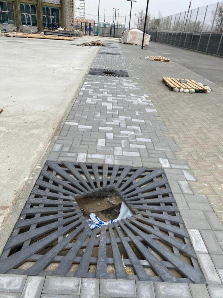 Приствольная решетка для дерева ZKING ATMOSPHERE 1.2х1.2м Черная в Чите фото