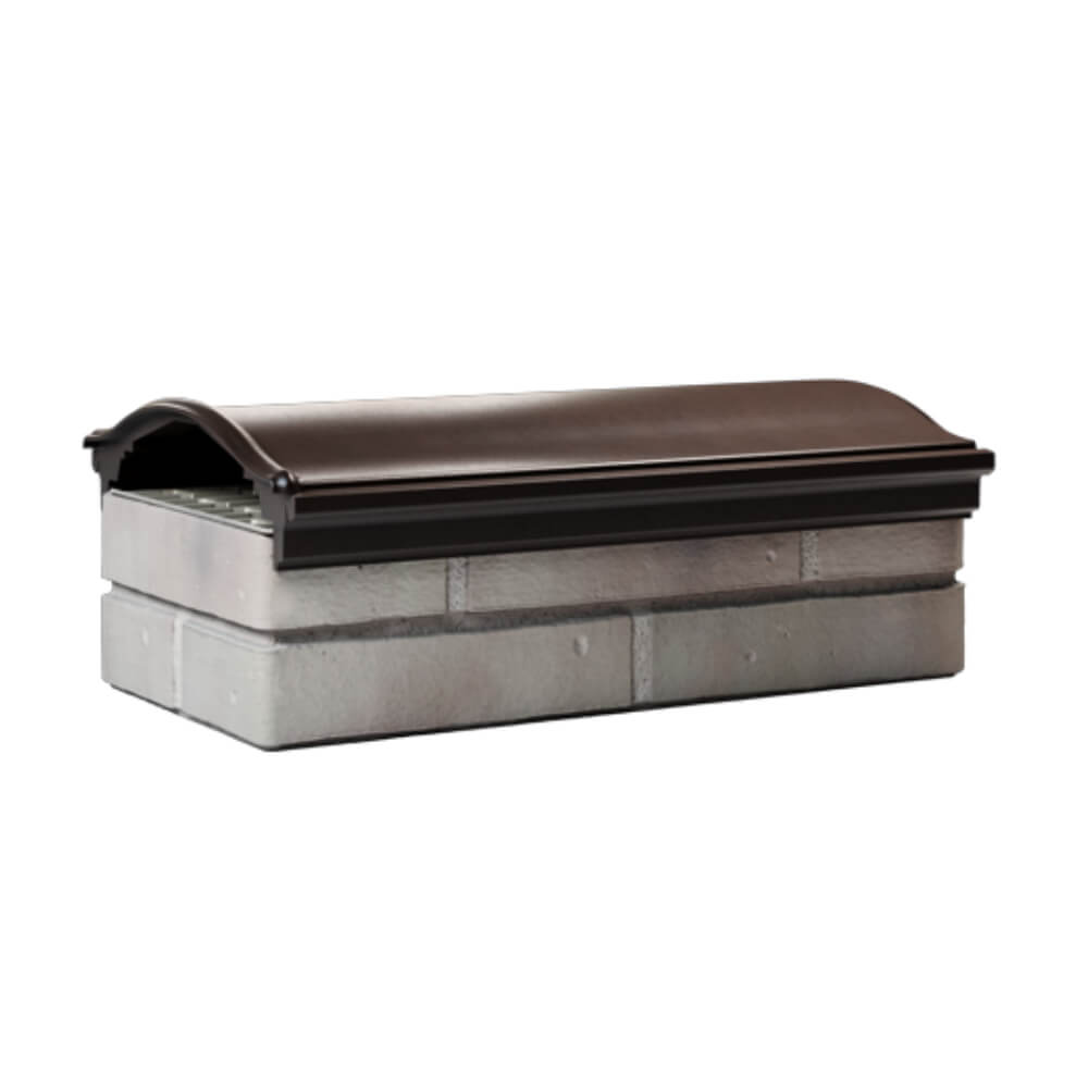 Парапет Zking Монблан Коричневый посадка на 1 кирпич (200/225/255мм) Чита фото