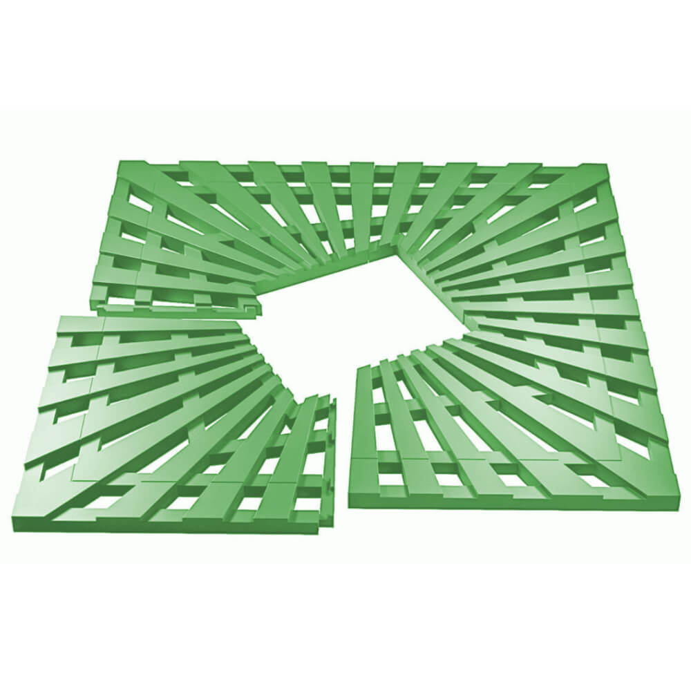 Приствольная решетка для дерева ZKING ATMOSPHERE 1.2х1.2м Зеленая в Чите фото