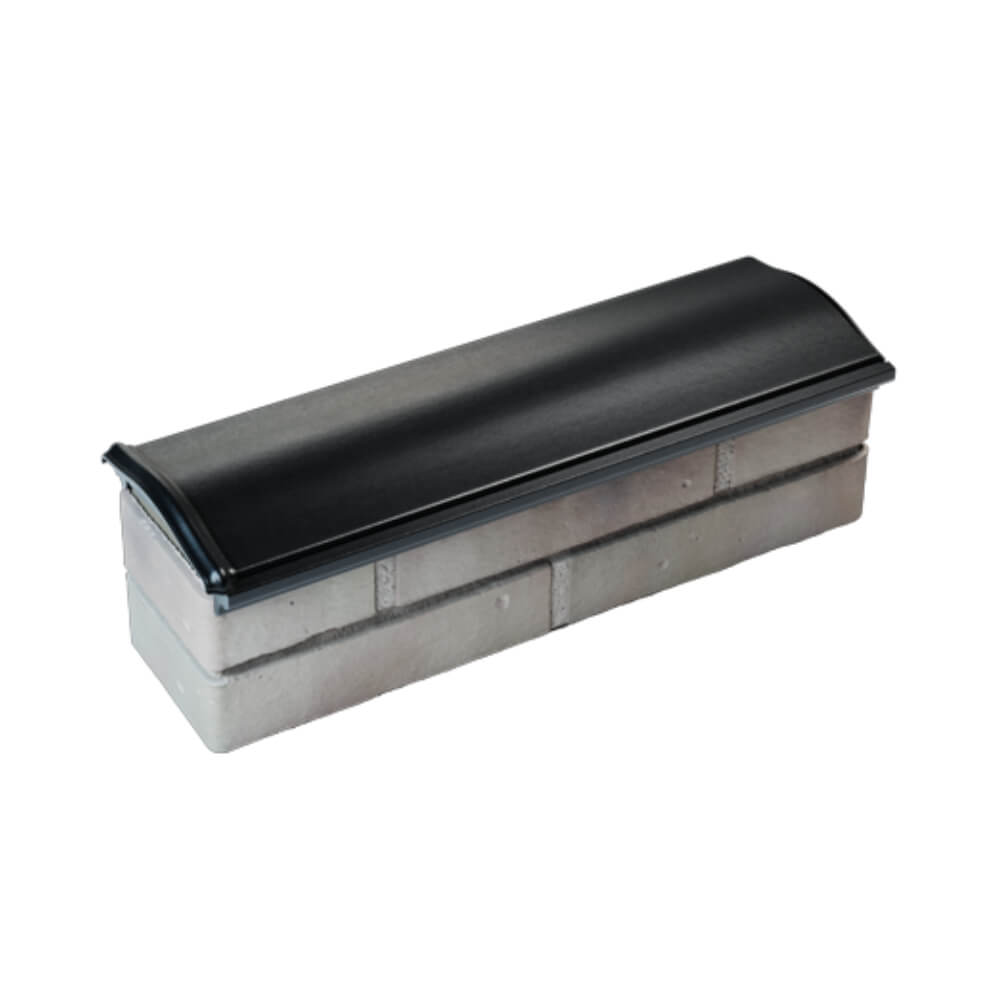 Парапет Zking Монблан Черный посадка на 0.5 кирпича (130мм) в Чите фото