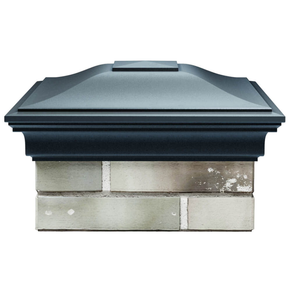 Колпак Zking Монблан Серый на столб 1.5х1.5 кирпича (385х385мм) Чита фото