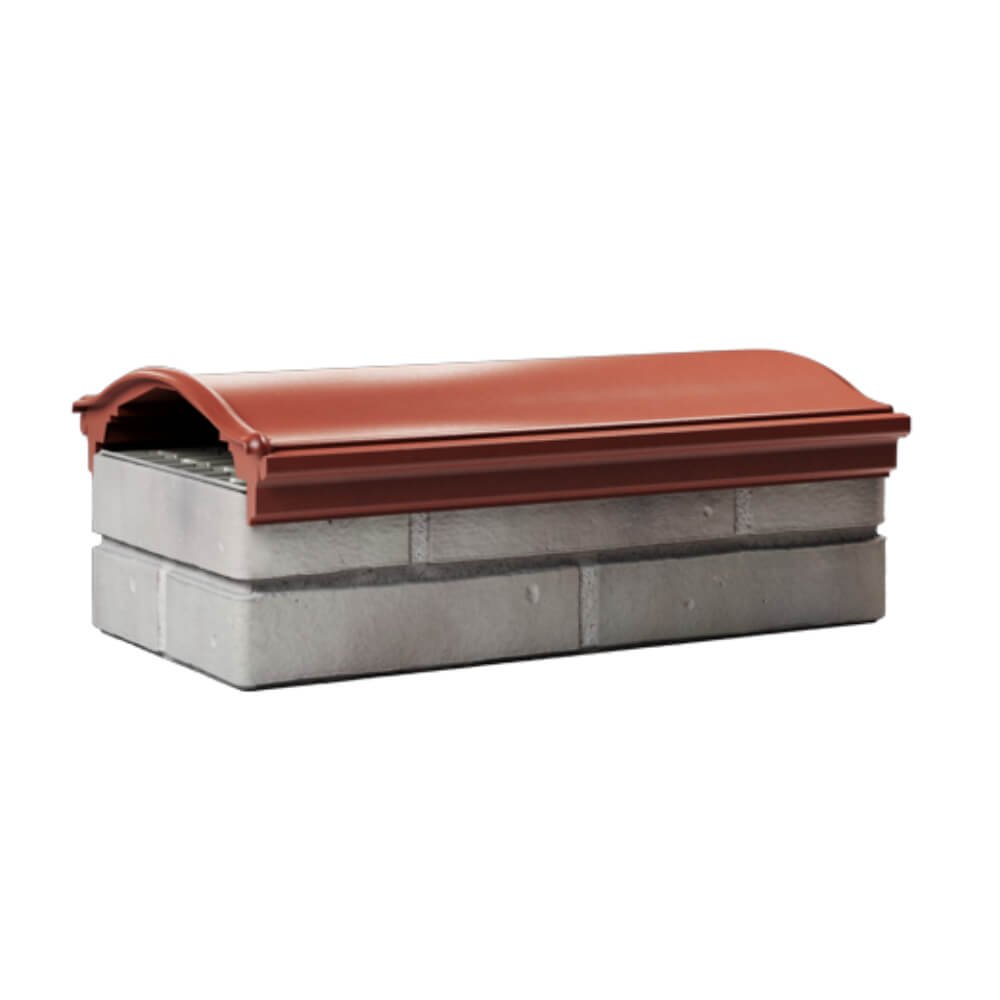 Парапет Zking Монблан Красный посадка на 1 кирпич (200/225/255мм) Чита фото