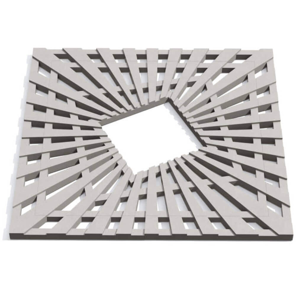 Приствольная решетка для дерева ZKING ATMOSPHERE 1.2х1.2м Бежевая Чита фото