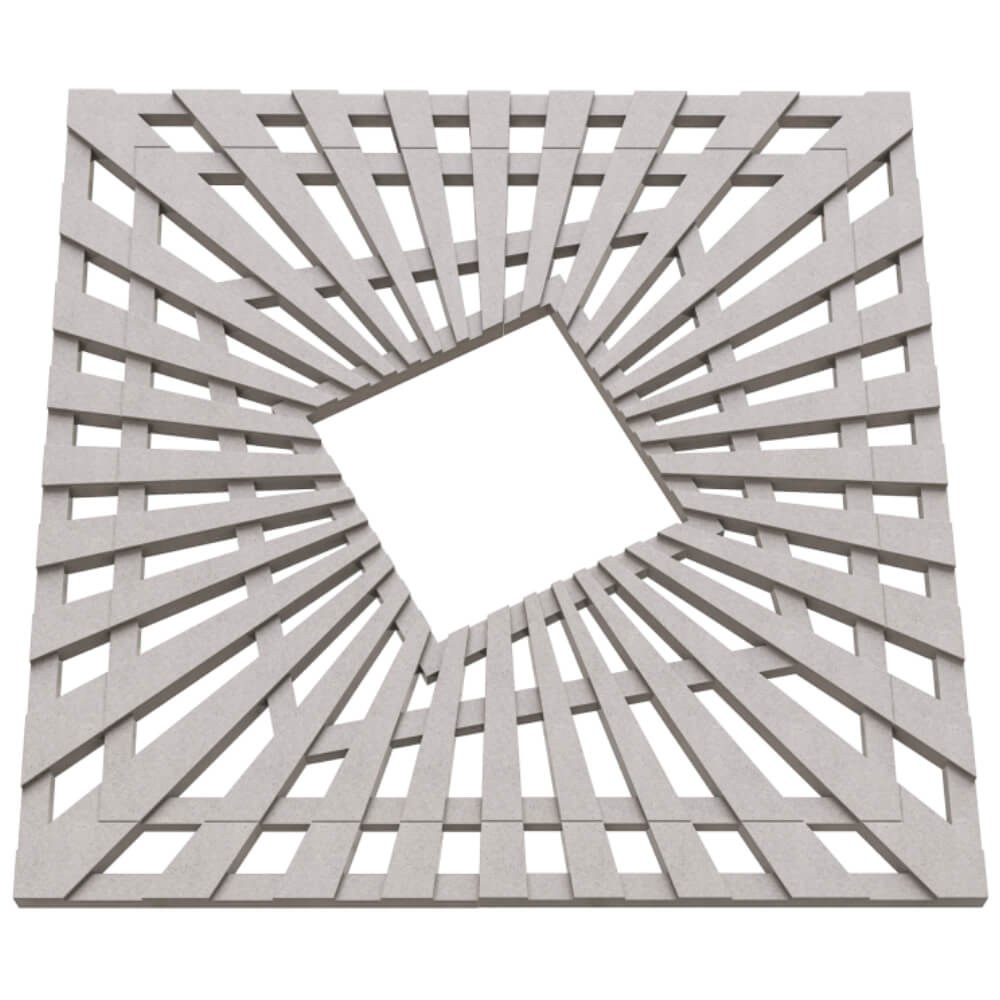 Приствольная решетка для дерева ZKING ATMOSPHERE 1.2х1.2м Бежевая в Чите фото