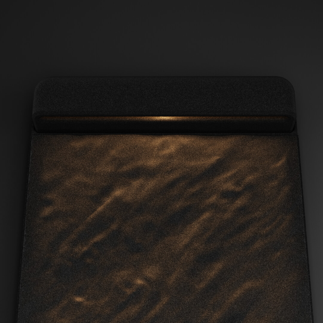 LED Светильник для шаговой плиты STONE Черный Сланец 330х75х98мм в Чите фото