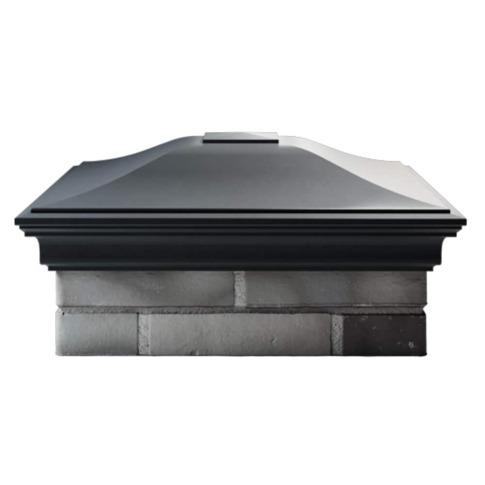 Колпак Zking Монблан Серый на столб 2х2 кирпича (515х515мм) в Чите фото