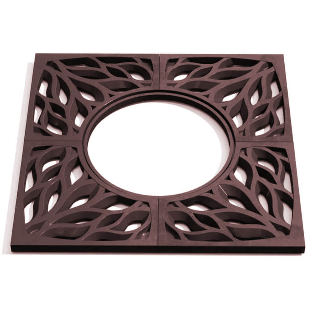 Приствольная решетка для дерева ZKING CRUST 1.2х1.2м Коричневая Чита фото