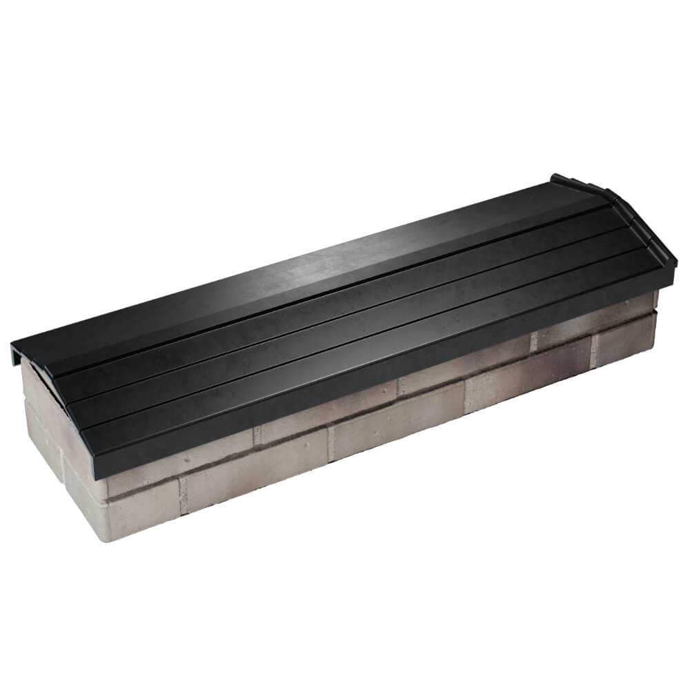 Парапет Zking Бона ХайТек Черный посадка на 0.5 кирпича (130мм) в Чите фото