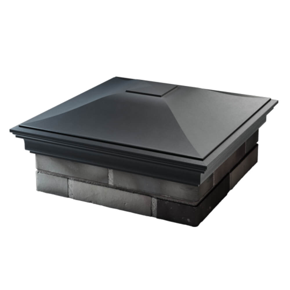 Колпак Zking Монблан Серый на столб 2х2 кирпича (515х515мм) в Чите фото