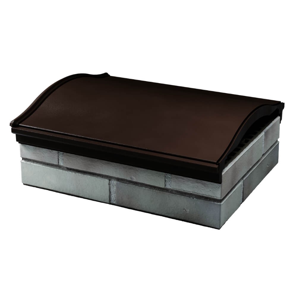 Парапет Zking Монблан Коричневый посадка на 1.5 кирпича (355/385мм) в Чите фото