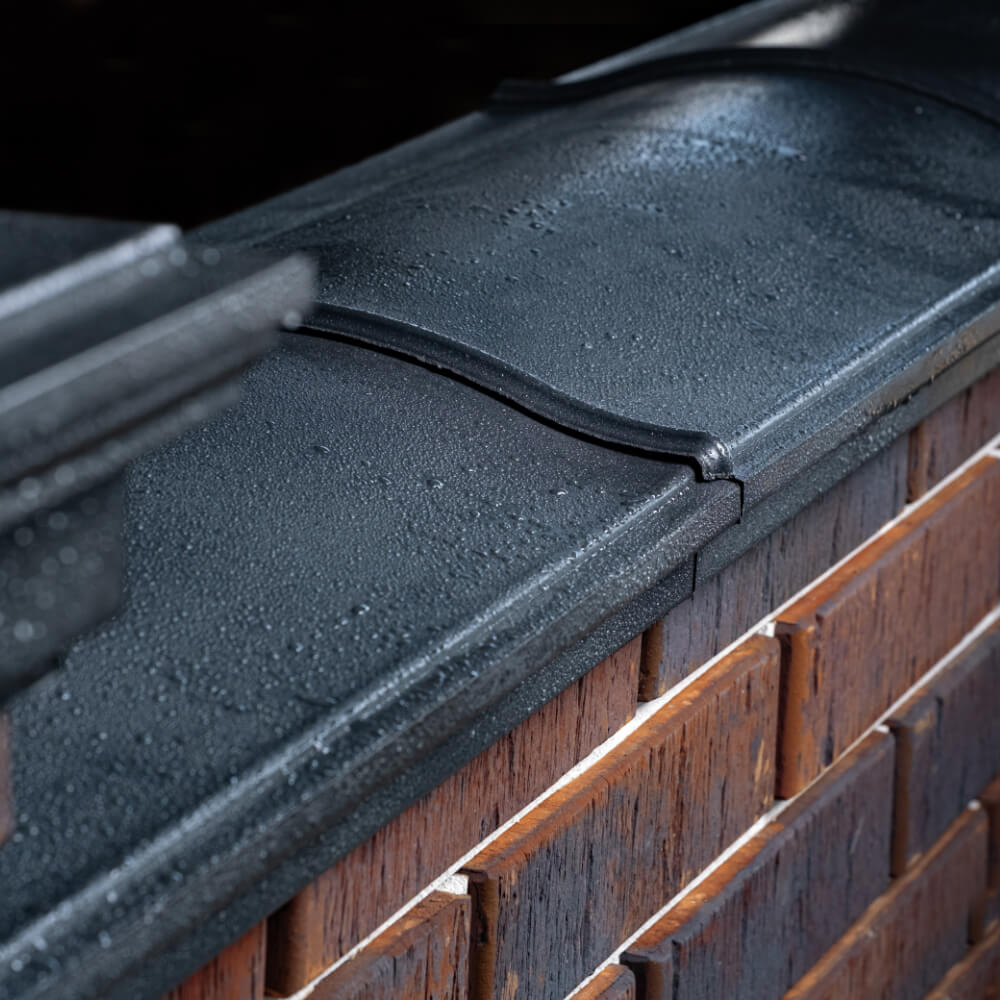 Парапет Zking Монблан Черный посадка на 0.5 кирпича (130мм) в Чите фото