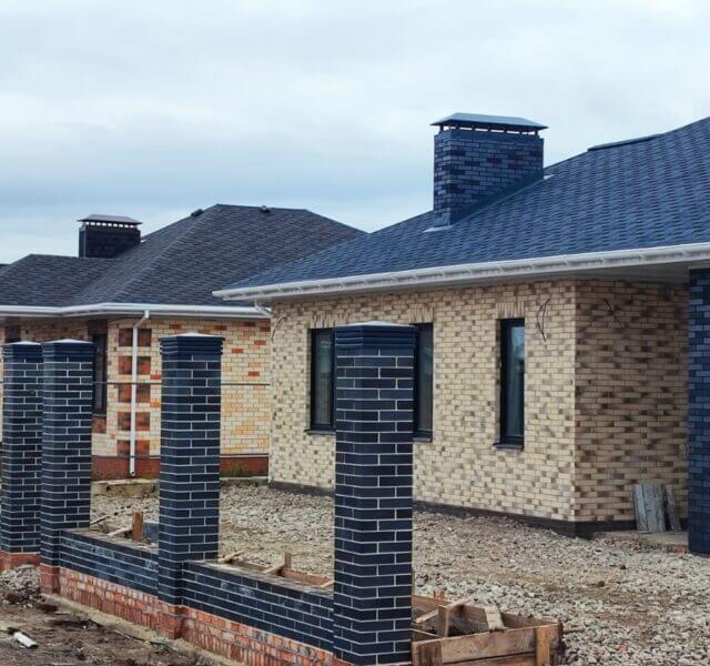 Колпак Zking Бона ХайТек Серый на столб 1.5х1.5 кирпича (385х385мм) в Чите фото