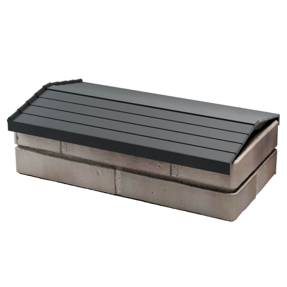 Парапет Zking Бона ХайТек Серый с посадкой на 1 кирпич (200/225/255мм) в Чите фото