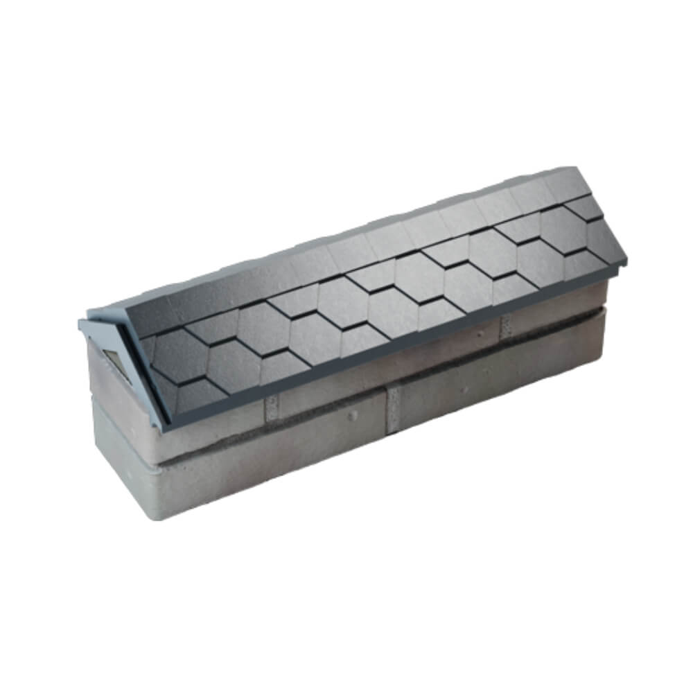 Парапет Zking Эверест Серый с посадкой на 0.5 кирпича (130мм) в Чите фото